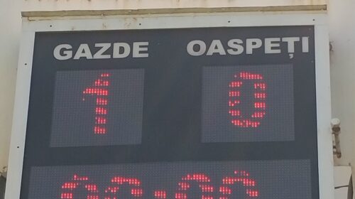 Liga 2: Poli Timișoara – Unirea Slobozia 1-0